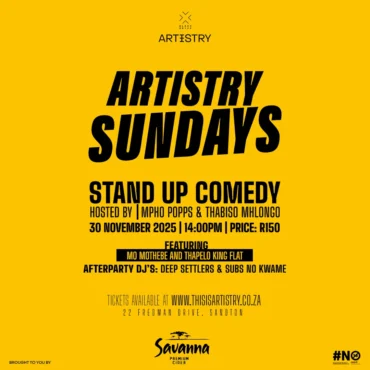 Artistry Sundays | Hosted By Mpho Popps and Thabiso Mhlongo
