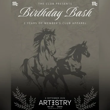 Member's Club Apparel Birthday Bash