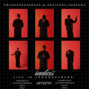 radicis by zwide serves bass: Live at Artistry