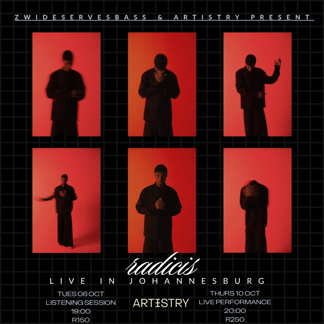 radicis by zwide serves bass: Live at Artistry